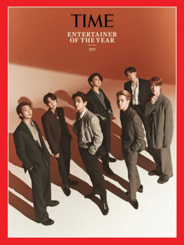 BTS y Bang PD para la portada de la revista TIME, edición abril 2022. Foto: TIME Magazine