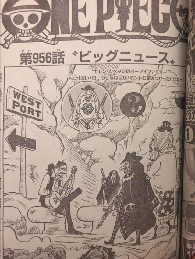 One Piece manga 956 spoilers. Foto: Twitter