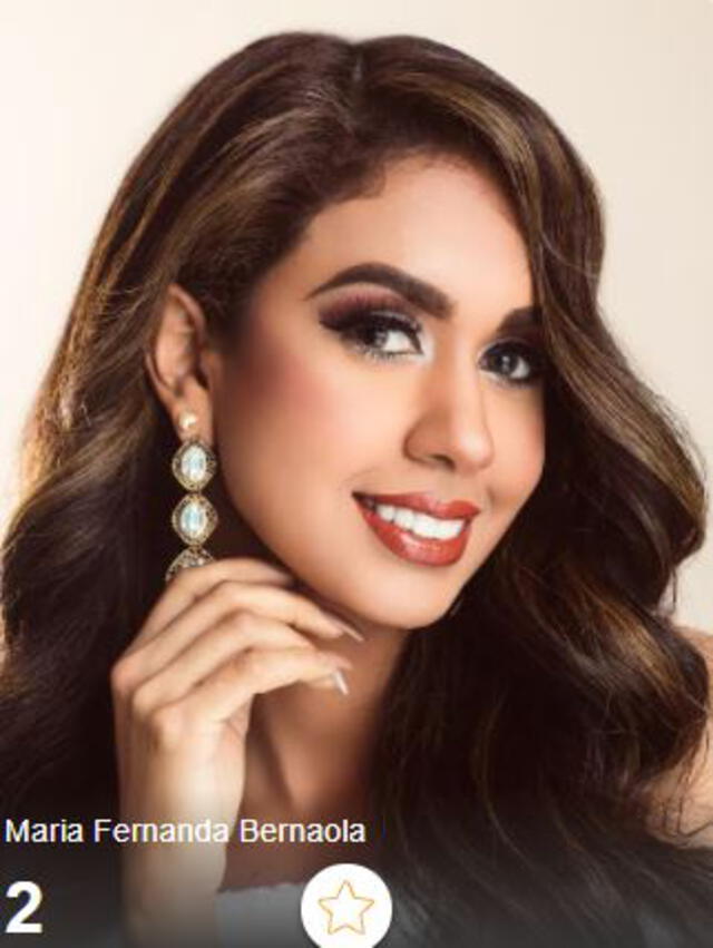 Miss Perú 2021: María Bernaola. Foto: captura Miss Perú