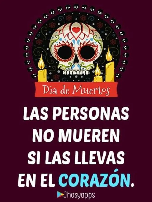 Día de Muertos | Imágenes del Día de Muertos para enviar por Whatsapp | cuándo es día de muertos | México | imágenes de feliz día de muertos | cómo se celebra día de muertos | imágenes de día de muertos con frases | mensaje de día de muertos