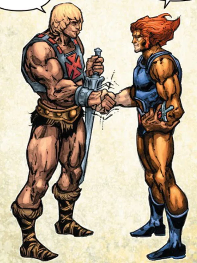 He-Man y Leon-O juntos para un comic