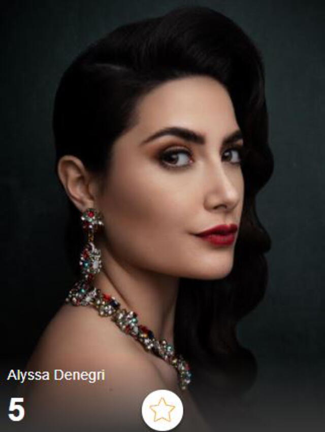 Mis Perú 2021: Alyssa Denegri. Foto: Miss Perú