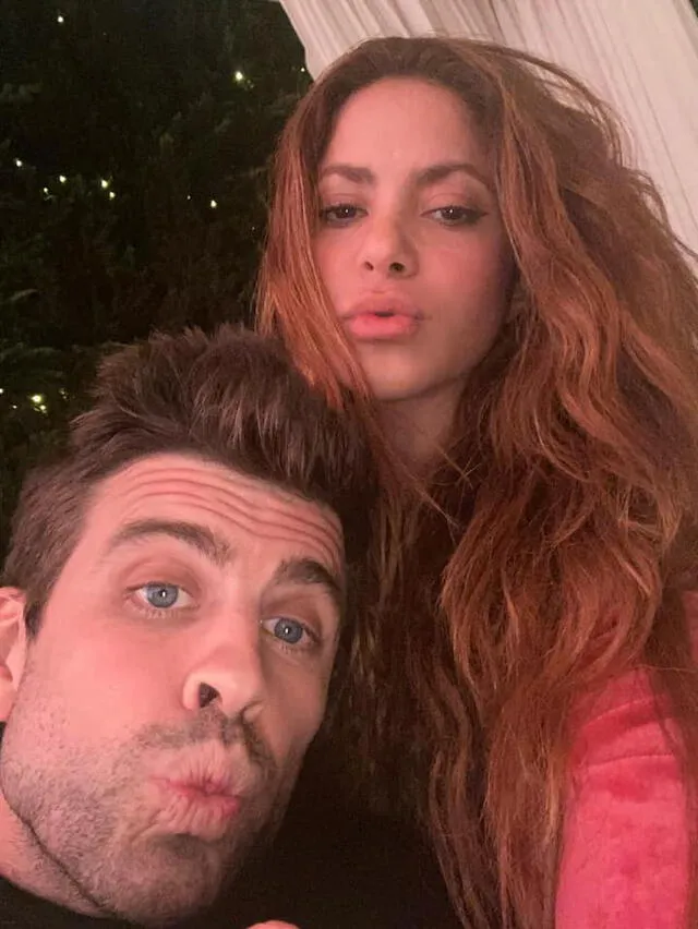 Shakira y Piqué cuando aún eran pareja. Foto: Instagram/Shakira   