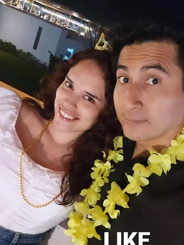  Armando Machuca y su novia celebrando el Año Nuevo 2024. Foto: Instagram/Armando Machuca   