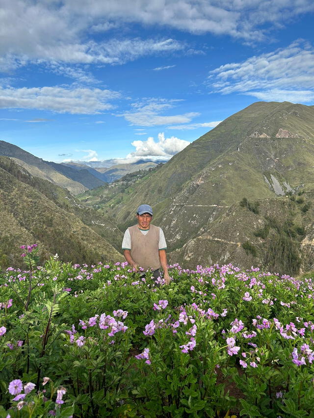 El centro poblado Comuhuillca. Foto: cortesía de Efraín Ticlla    