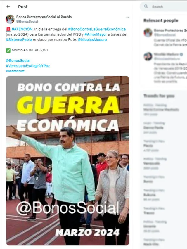 Bono de guerra economica | cuando pagan el bono de guerra | venezuela