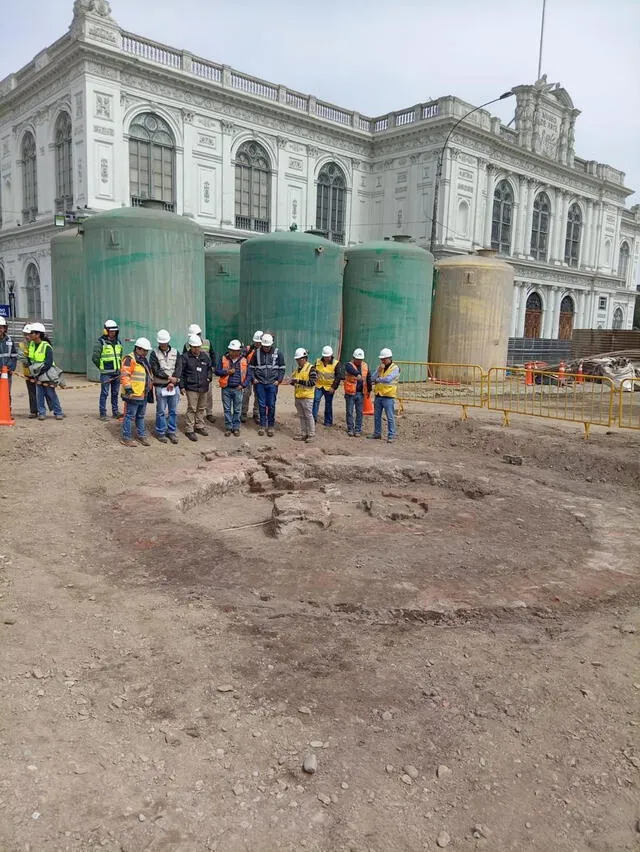 Los restos arqueológicos hallados pertenecerían al siglo XIX. Foto: Mincul   