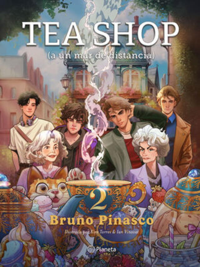  'Tea Shop II' es la exitosa secuela de la novela debut de Bruno Pinasco. Foto: Planeta de Libros Perú/Instagram   