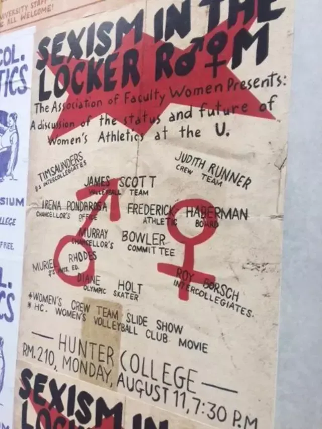 Carteles de movimientos sociales en 1969. Foto: TW @andrewlearmonth