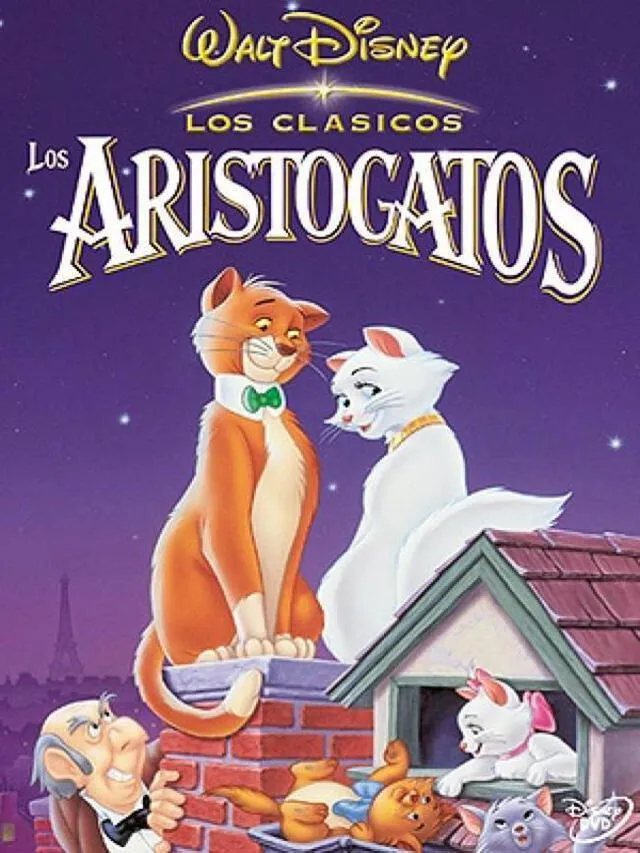 Poster oficial de Los aristogatos. Foto: Disney