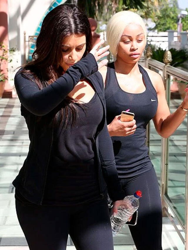 Kim Kardashian y Blac Chyna