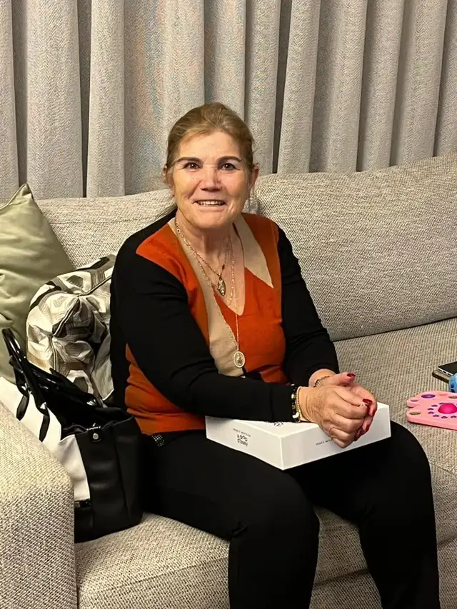 Maria Dolores dos Santos Aveiro cumplió 67 años. Foto: Twitter Cristiano Ronaldo