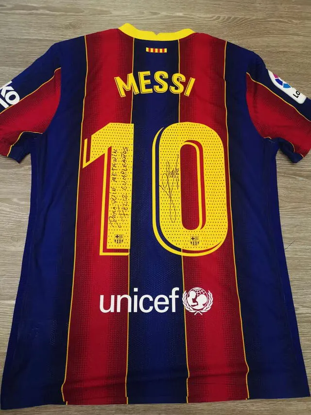 Locura enviar Dialecto Win Metawin recibirá camiseta firmada por Lionel Messi | Cultura Asiática |  La República