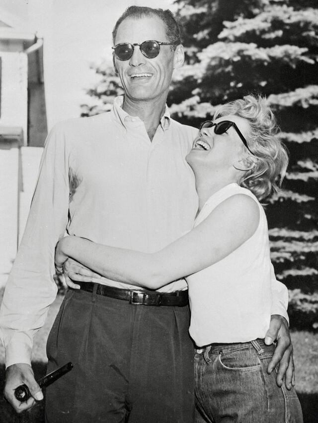 Marilyn Monroe y Arthur Miller estuvieron casados durante apenas 5 años. (Foto: Grosby Group)