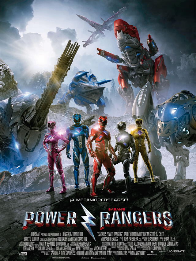 Power Rangers (2017) fue la ultima película y proyecto publicado de los superhéroes. Foto: Saban Films