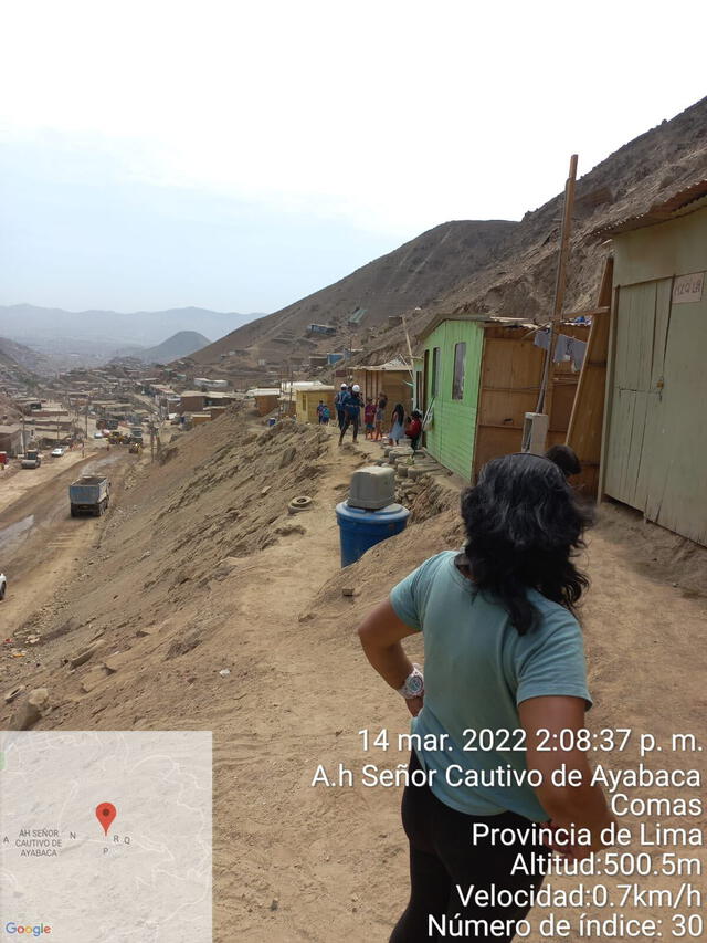 Asentamiento Humano Señor Cautivo de Ayabaca, octava zona de Collique. Foto: Difusión