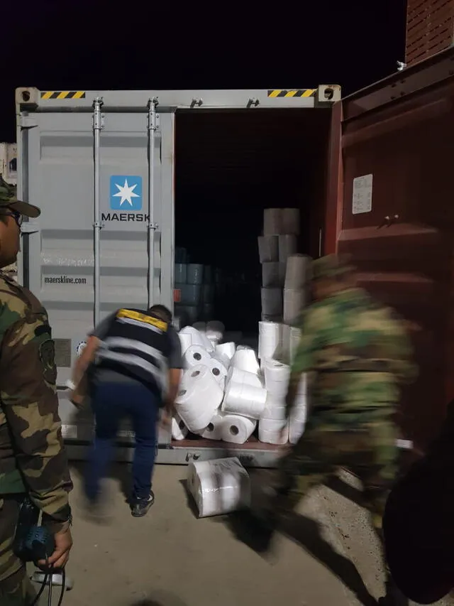 Incautan 150 kilos de cocaína que iban a Bélgica en estructura de contenedor