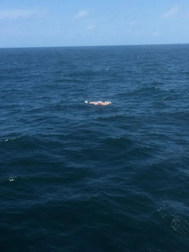 Agentes de la Marina de Guerra hallan cargamento de droga flotando en alta mar [VIDEO]