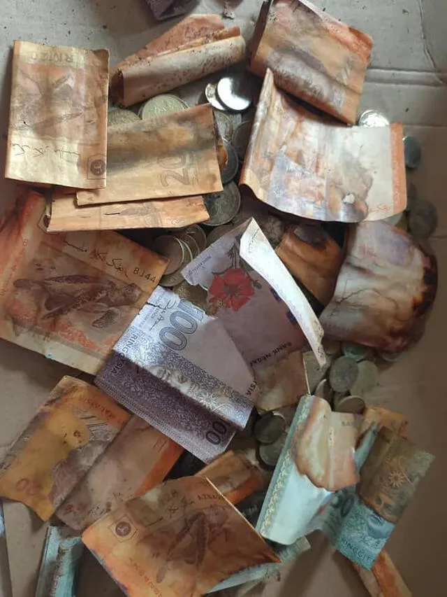 Mujer pierde todos sus ahorros por haberlos guardado en casa: “se pudrió”