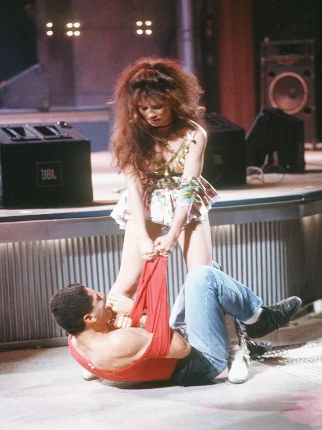 Gloria Trevi en el Festival de Viña 1993