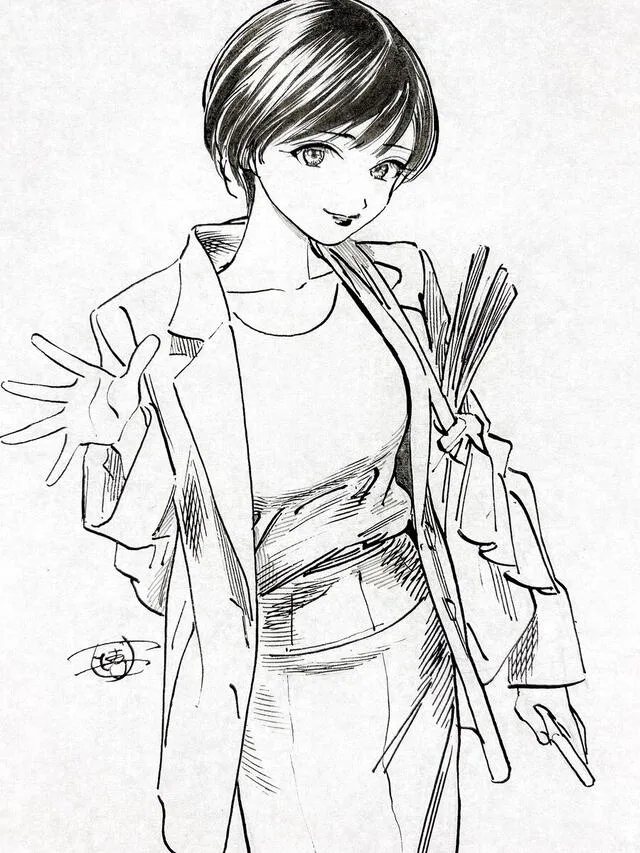 “Akebi-chan no Sailor-fuku”: mira la hermosa ilustración de Hiro por el Día de la Madre