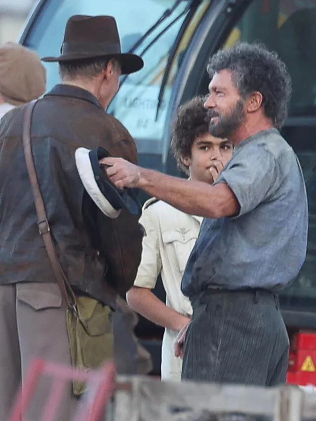 Antonio Banderas acompaña a Harrison Ford en esta nueva aventura de Indiana Jones. Todavia no se sabe el papel que hará. Foto: Filmaffinity.