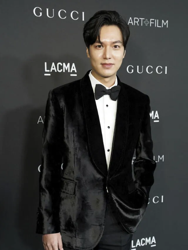 Lee Min Ho en 2021 LACMA Art + Film. Foto: AFP
