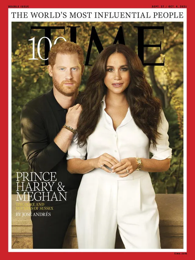Harry y Meghan Markle son portada de la revista Time. Foto: Time Magazine
