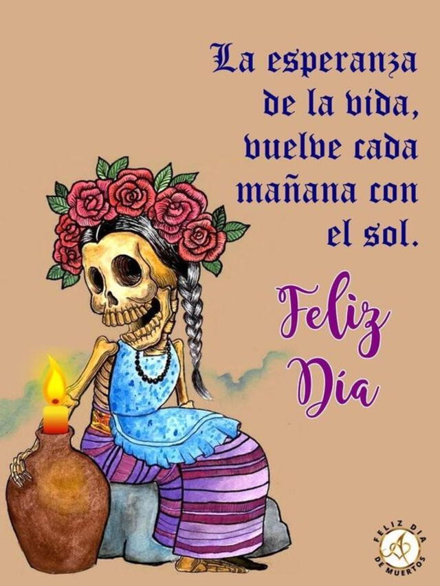 Día de Muertos | Imágenes del Día de Muertos para enviar por Whatsapp | cuándo es día de muertos | México | imágenes de feliz día de muertos | cómo se celebra día de muertos | imágenes de día de muertos con frases | mensaje de día de muertos