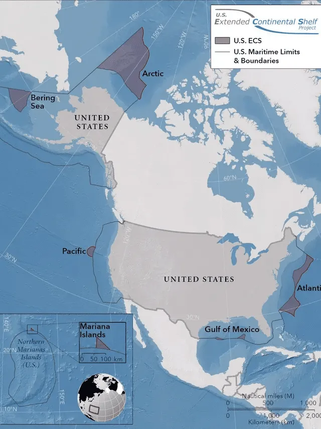  Así queda el mapa tras la expansión territorial de Estados Unidos. Foto: Departamento de Estado de Estados Unidos    