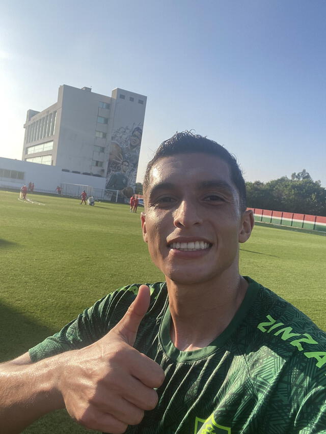  Kevin Serna entrenó con el Tricolor. Foto: Fluminense   