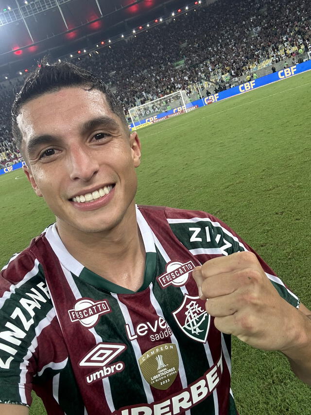  Kevin Serna debutpo con la camiseta de Fluminense en el Brasileirao. Foto: X/Fluminense   