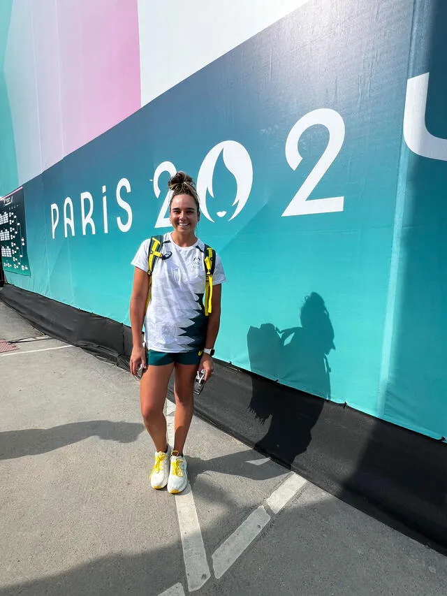  María Fernanda Artacho del Solar se encuentra participando en París 2024. Foto: La República/Carlos Salinas   