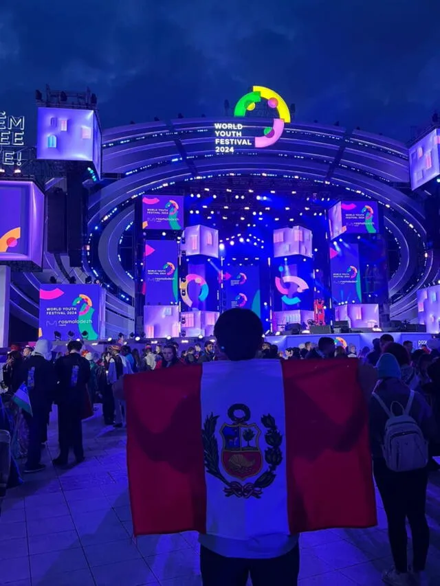  Samir Zuñiga viajó junto a una delegación de 45 peruanos a Sochi, Rusia, para representar al Perú en el World Youth Festival 2024. Foto: LR.<br><br>    