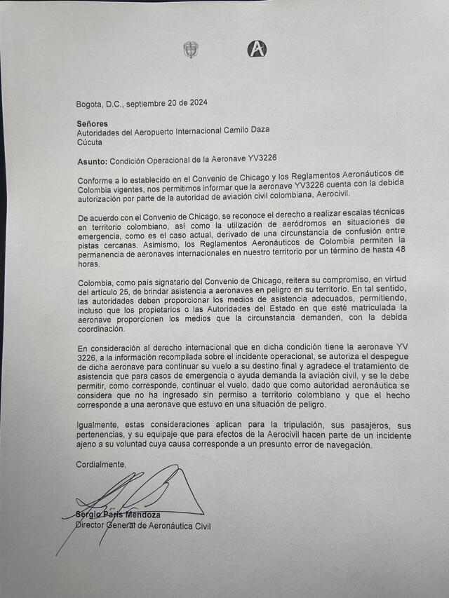 Comunicado compartido en las redes del presidente de Colombia. Foto: X/petrogustavo    