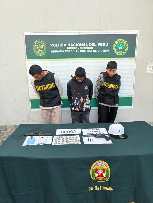 Delincuentes juveniles detenidos. Foto: Rosa Quincho/La República    