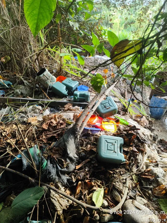 Operación desmanteló laboratorio de cocaína en la selva peruana. Foto: PNP   