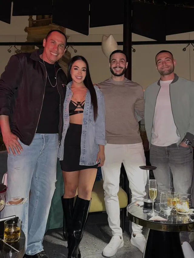  Onelia Molina celebró su cumpleaños junto a Mario Irivarren. Foto: Instagram/oneliamolina_   
