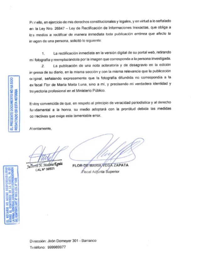  Carta notarial 
