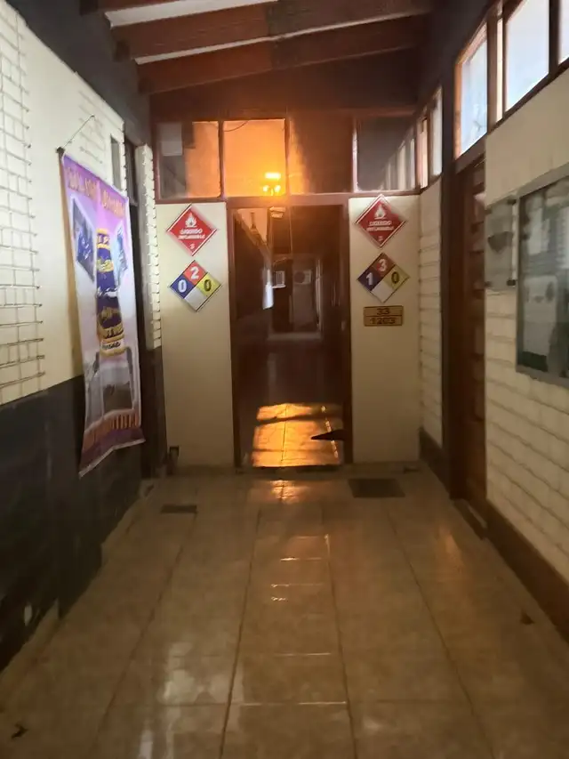 Lugar del incidente, donde la suboficial denunció tocamientos indebidos. Foto: Francisco Erazo   