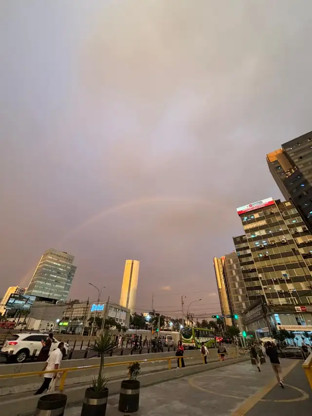 Arcoirís en San Isidro Arcoirís en San Isidro