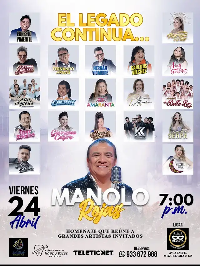 El show reunirá a familiares, amigos y destacados artistas que recordarán al querido comediantes. Foto: difusión.