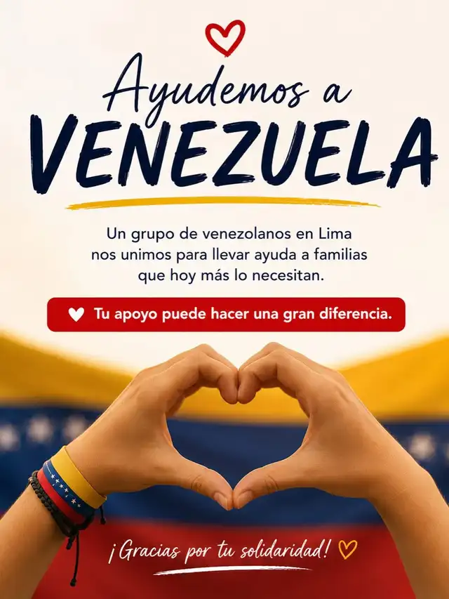 Korina Rivadeneira impulsa campaña de donación para apoyar a venezolanos desde Lima