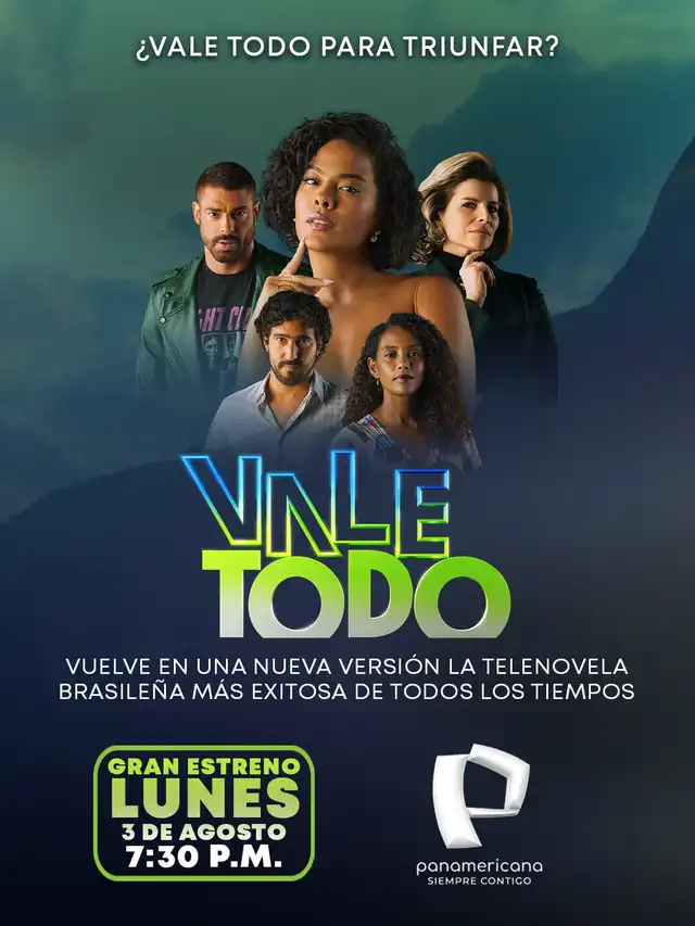 La novela brasileña ‘Vale Todo’ se estrena este lunes 3 de agosto a las 7:00 p.m. por Panamericana Televisión, ofreciendo una nueva versión de la icónica historia.