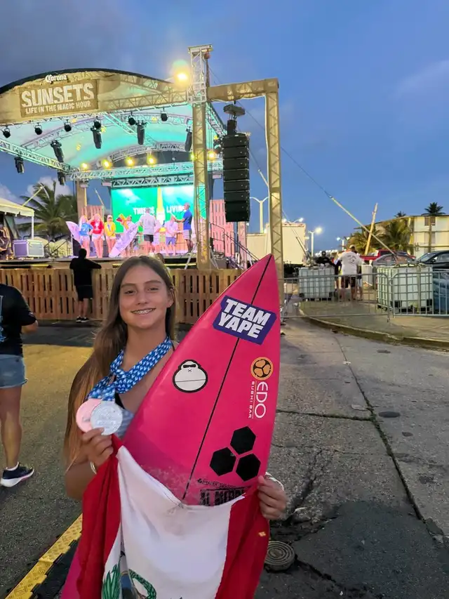 Aissa Chuman conquistó la medalla de plata en Sub-18 femenino y bronce en Sub-16 femenino. Foto: IPD Aissa Chuman conquistó la medalla de plata en Sub-18 femenino y bronce en Sub-16 femenino. Foto: IPD