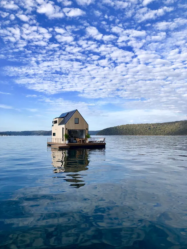 hotel casa flotante australia lilypad