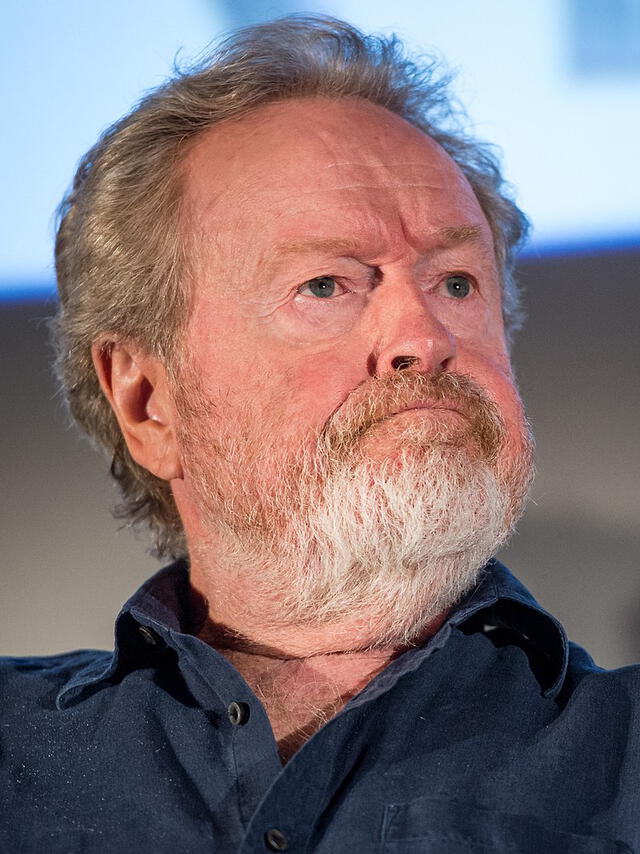 Ridley Scott, director de cine, productor y guionista británico ganó el Oscar en el 2000 por Gladiador. Foto:  20th Century Fox.