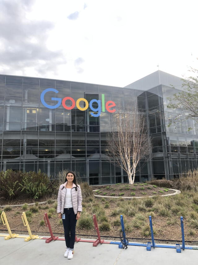  Leslie Lugo trabaja en Google desde 2018. Foto: cortesía.   
