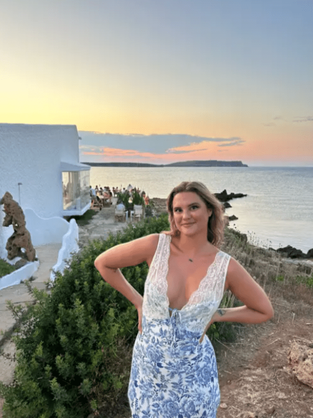  Parrie Hartler en Menorca, España. Foto: Parrie Hartler/Business Insider    