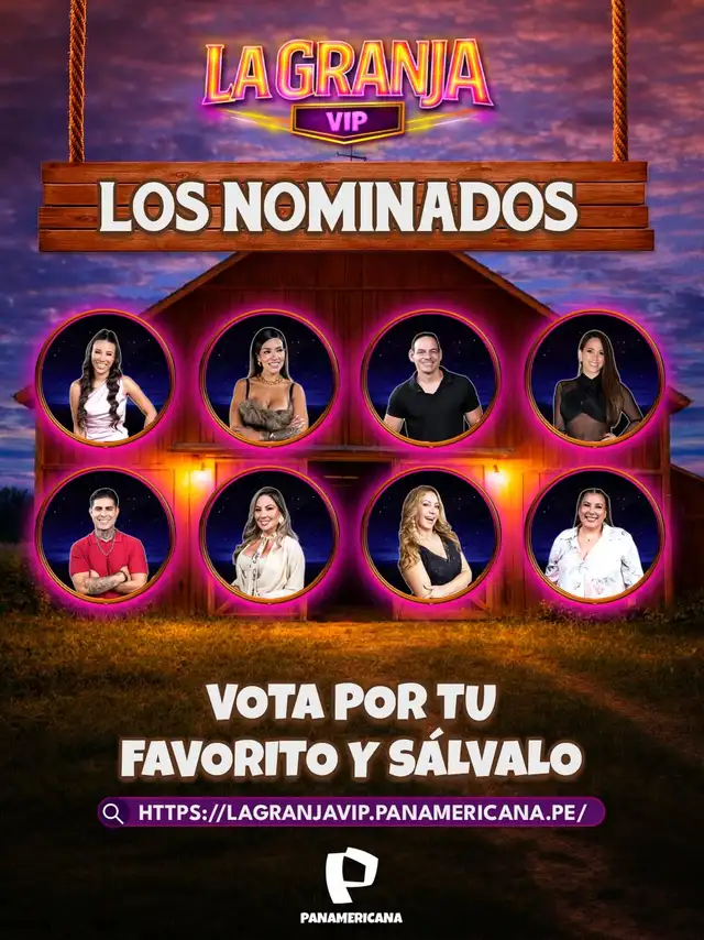Todos los nominados esta semana en 'La Granja VIP Perú'